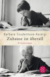 Buchcover mit dem Titel Zuhause ist ueberall. Zwei schwarz-weiss Bilder von Frauen, eine beim Lesen und eine aeltere Frau.