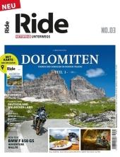RIDE - Motorrad unterwegs - Dolomiten. No.3 - Taschenbuch