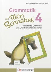 Mareike Hahn: Grammatik mit Rico Schnabel, Klasse 4 - Taschenbuch