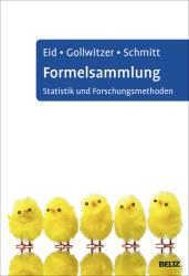 Manfred Schmitt: Formelsammlung Statistik und Forschungsmethoden - Taschenbuch