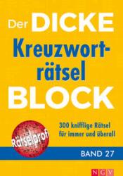 Der dicke Kreuzworträtsel-Block. Bd.27 - Taschenbuch