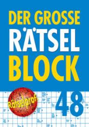 Der große Rätselblock. Bd.48 - Taschenbuch