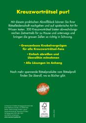 Buchcover mit grünem Hintergrund. Titel: Der DICKE Kreuzworträtsel BLOCK, Band 31.