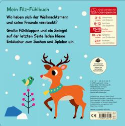 Mein Filz-Fühlbuch: Kuckuck, lieber Weihnachtsmann!