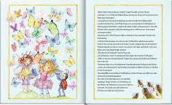 Buchcover mit dem Titel 'Prinzessin Lillifee - Der Schmetterlingspalast'. Zwei Feen umgeben von bunten Schmetterlingen und Blumen.