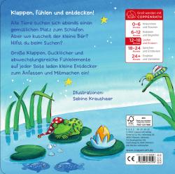 Mein erstes Guckloch-Fühlbuch: Kleiner Bär, wo bist du?