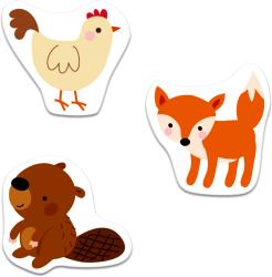 Mein erstes Sticker-Malbuch: Lieblingstiere