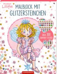 Malblock mit Glitzersteinchen (Prinzessin Lillifee) - Taschenbuch