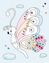 Malblock mit Glitzersteinchen (Prinzessin Lillifee) - Taschenbuch