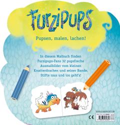 Pupsfreche Ausmalbilder - Taschenbuch
