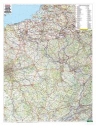 Frankreich Nord, Straßenkarte 1:500.000, freytag & berndt. Frankrijk Noord France North. Francia Nord Francia del Norte