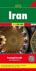 Iran, Autokarte