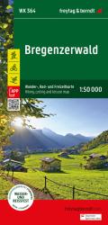 Bregenzerwald, Wander-, Rad- und Freizeitkarte 1:50.000, freytag & berndt, WK 364