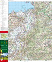 Bregenzerwald, Wander-, Rad- und Freizeitkarte 1:50.000, freytag & berndt, WK 364