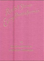 Rudolf Steiner: Eurythmieformen zu englischen Dichtungen - gebunden