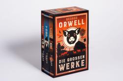 George Orwell: George Orwell, Die großen Werke. Farm der Tiere, 1984, Die großen Essays. Im Schuber - Taschenbuch