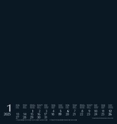 Foto-Malen-Basteln Bastelkalender schwarz groß 2025