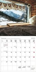 KORSCH Bildkalender Vanlife 30 x 30 cm 2025