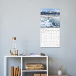 KORSCH Wandkalender Alpen 30 x 30 cm bunt 2026