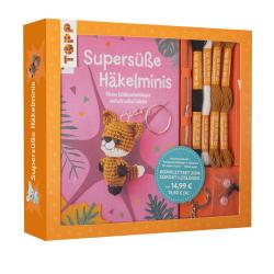 Esther Konrad: Kreativ-Set Supersüße Häkelminis. Anleitungsbuch + Material - Taschenbuch