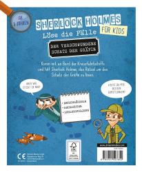 Sandra Lebrun: Sherlock für Kids - Löse die Fälle - Der verschwundene Schatz der Gräfin - Taschenbuch