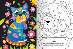 Imagine That: Magic Diamond Colouring - Katzen & Hunde - gebunden