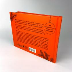 Rotes Buch mit schwarzen Schriftzug und kleinen schwarzen Zweigen im oberen linken und unteren rechten Bereich. Auf der Rückseite Textblock mit kurzer Beschreibung und Barcode.