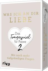 Buchcover mit dem Titel 'Was ich an dir liebe'. Das Cover zeigt ein Herz und ist in sanften Farben gehalten.