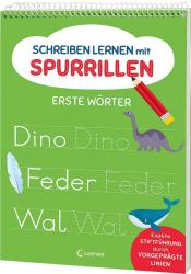 Schreiben lernen mit Spurrillen - Erste Wörter - Taschenbuch