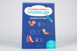 Schreiben lernen mit Spurrillen - Großbuchstaben - Taschenbuch