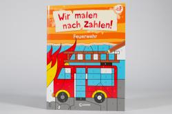 Wir malen nach Zahlen! - Feuerwehr - Taschenbuch