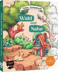 Reyhan Uydaci: Meine Ausmalwelt: Wald und Natur - Taschenbuch