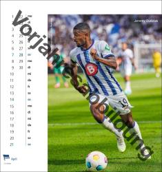 Hertha BSC Postkartenkalender 2025