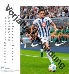 Hertha BSC Postkartenkalender 2025