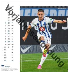 Hertha BSC Postkartenkalender 2025