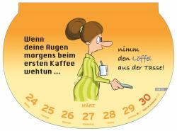 Dumme Sprüche Kalender 2025 - Für Gescheite!