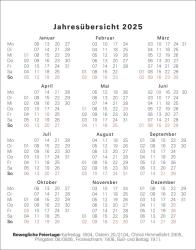 Simons Katze Tagesabreißkalender 2025