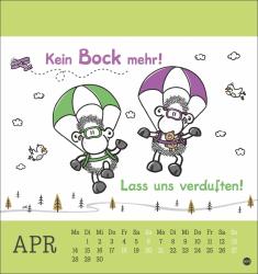 sheepworld Postkartenkalender 2025