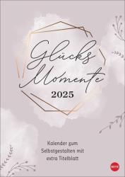 Kreativkalender Glücksmomente A4 2025