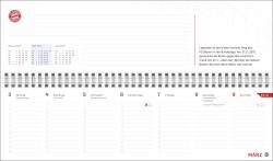 FC Bayern München Wochenquerplaner 2025