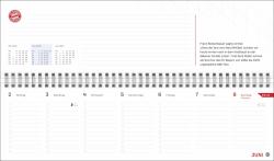 FC Bayern München Wochenquerplaner 2025