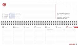 FC Bayern München Wochenquerplaner 2025