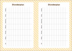 Kalender 2025/2026. Rosa Hintergrund mit diagonalen Streifen. Herzform mit einer grauen Katze. Einfaches, verspieltes Design.