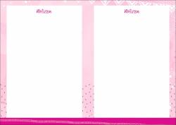 Schülerkalender für 2025/2026. Auf dem Cover ist eine Hello Kitty Figur mit buntem Hintergrund.