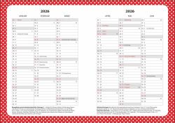Schülerkalender für 2025/2026. Auf dem Cover ist eine Hello Kitty Figur mit buntem Hintergrund.