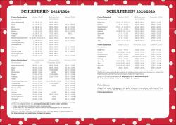 Schülerkalender für 2025/2026. Auf dem Cover ist eine Hello Kitty Figur mit buntem Hintergrund.