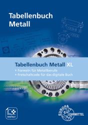 Falko Wieneke: Tabellenbuch Metall XL, m. 1 Buch, m. 1 E-Book