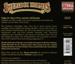 Arthur Conan Doyle: Sherlock Holmes - Folge 45, 1 Audio-CD - CD