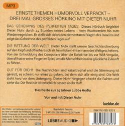 Dieter Nuhr: Das Geheimnis des perfekten Tages / Die Rettung der Welt / Gut für dich!, 3 Audio-CD, 3 MP3 - CD