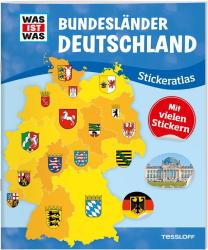 Lorena Lehnert: Bundesländer Deutschland Stickeratlas - Taschenbuch